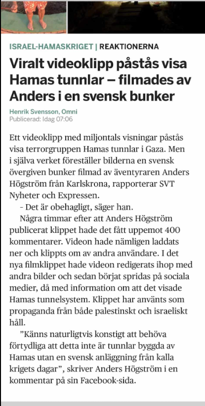 Signalvärdemottagningsmätningstunnlar