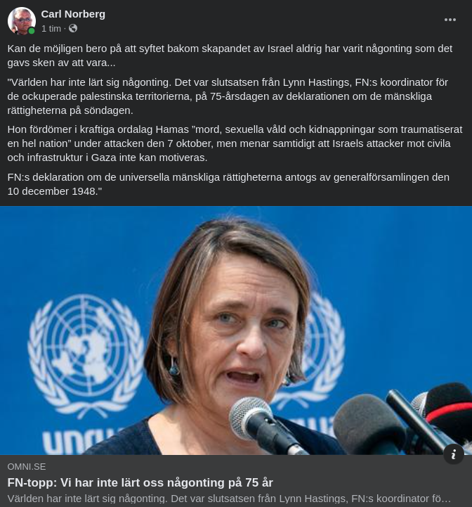 75 År FN Utan Världslärdom