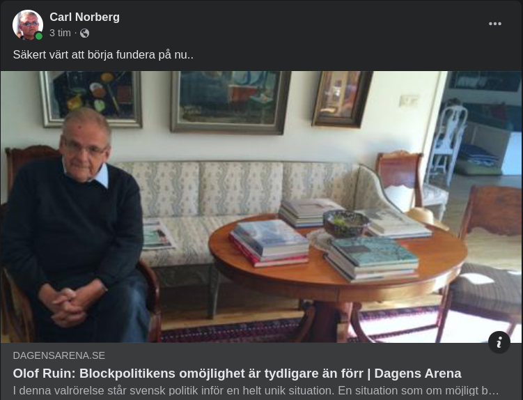 Blockpolitikens Omöjlighet..