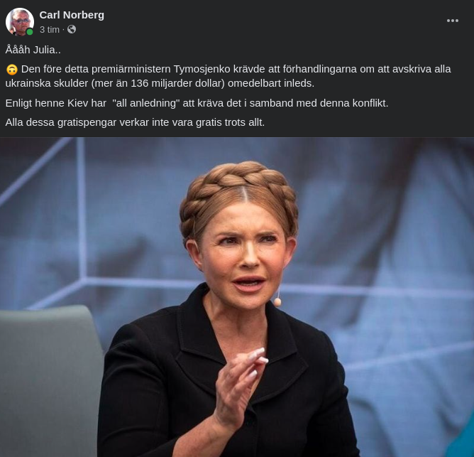 Julia & Ukrainas Skulder