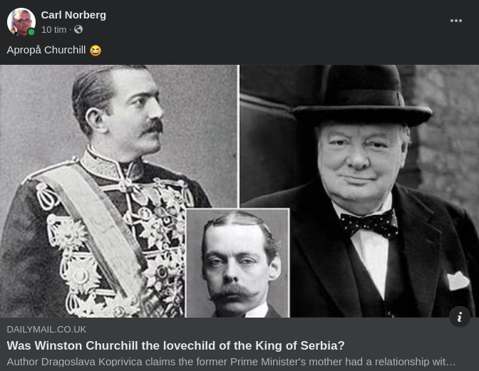 Kärleksbarnet Winston?..