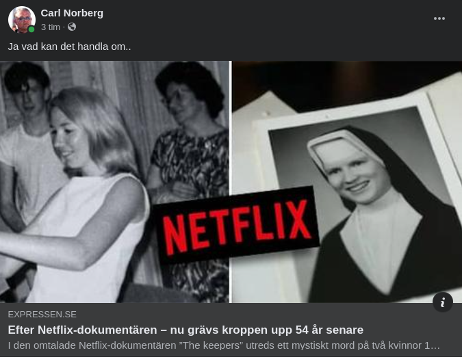 Uppgrävd 54 År Senare..