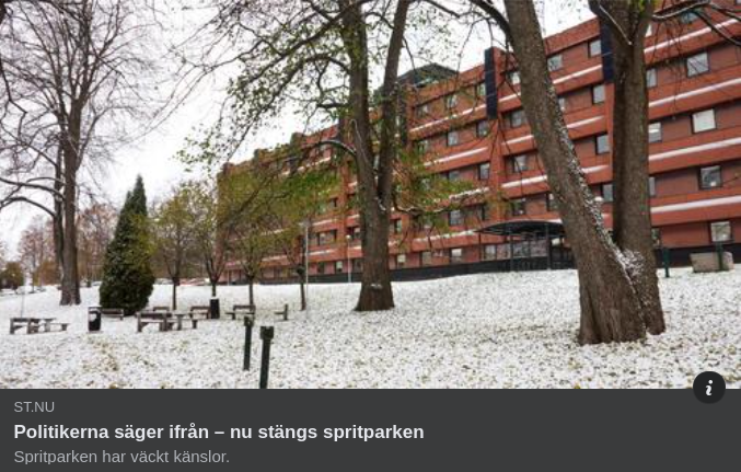 Spritparksstängande Sundsvallspolitiker