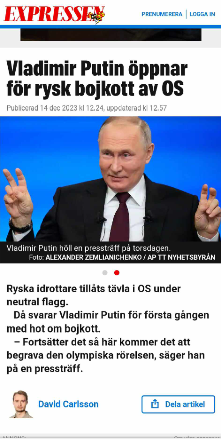 Putin & OS
