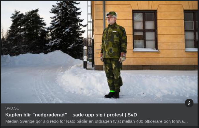 Polisreformparallell Militär Nedgradering