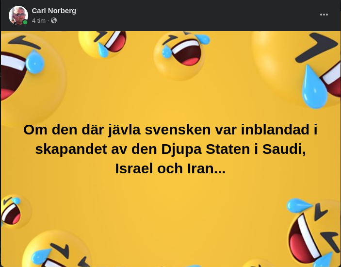 Den Där Jävla Svenskens Inblandning