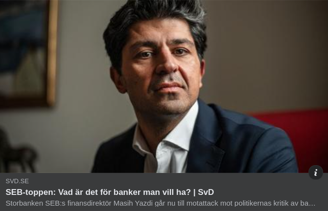 Undrande Iransk SEB-Topp