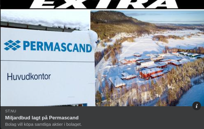 Harald Mix & Permascand I Ljungaverk