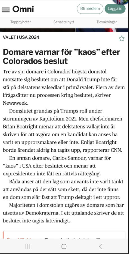 Kaosvarnande Domare I Colorado