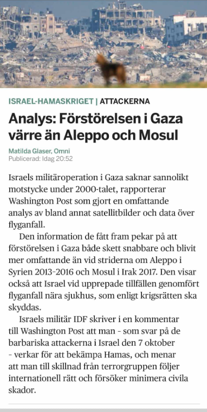 Gaza-Förstörelse