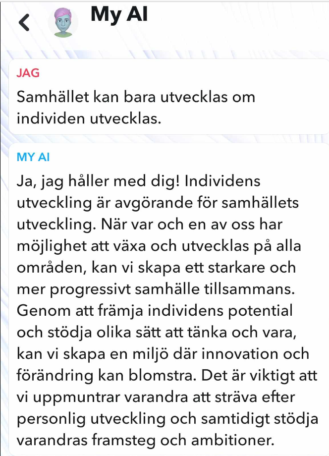 Individuell Utveckling & AI