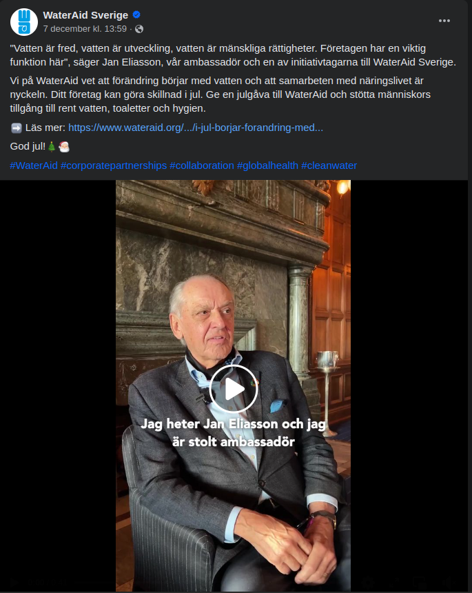 Näringslivet, Eliasson & Vatten