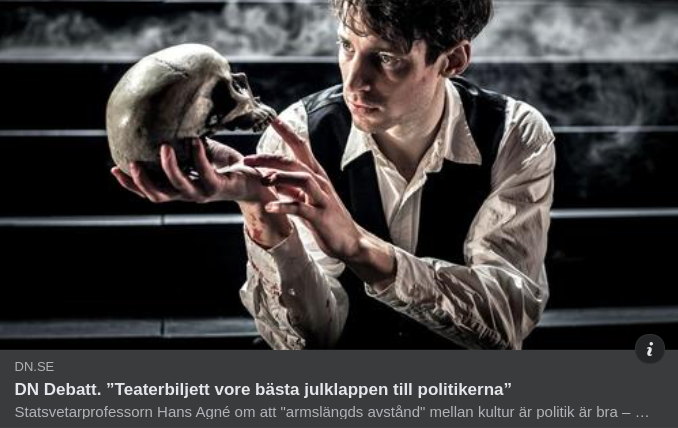 Politik & Teater I DN