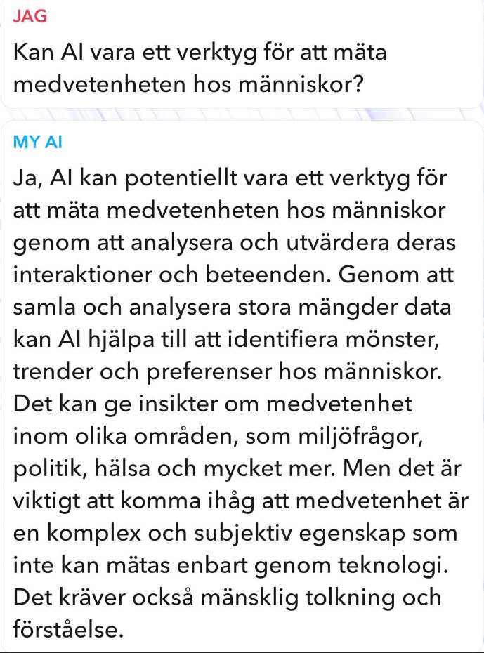 Mänsklig Medvetandemätningsverktyg