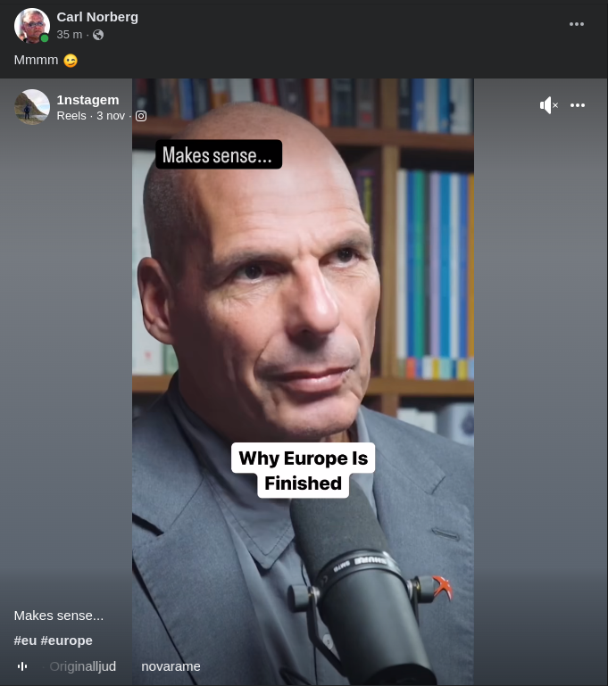 Varför Europa Är Kört