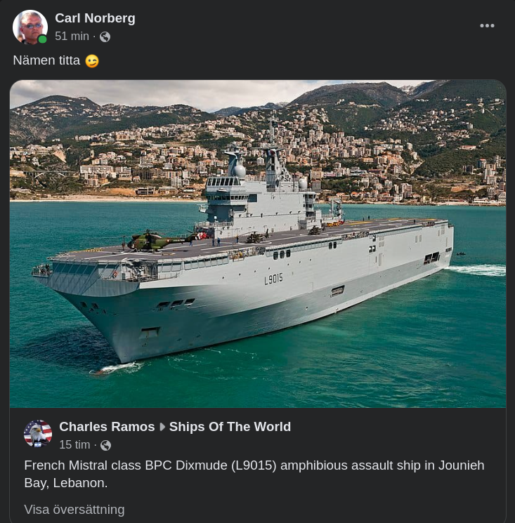 Franskflaggat I Libanon