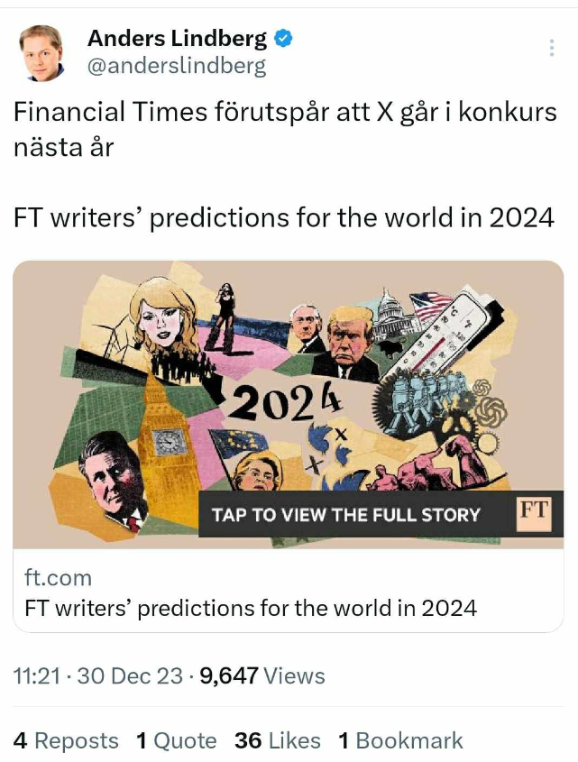 Ormtunga Spår Med Financial Times