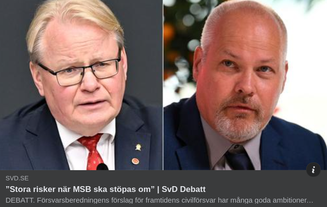 Riskfylld MSB-Omstöpning
