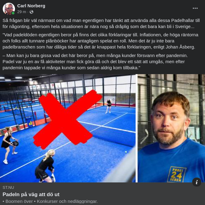 Padeldöden