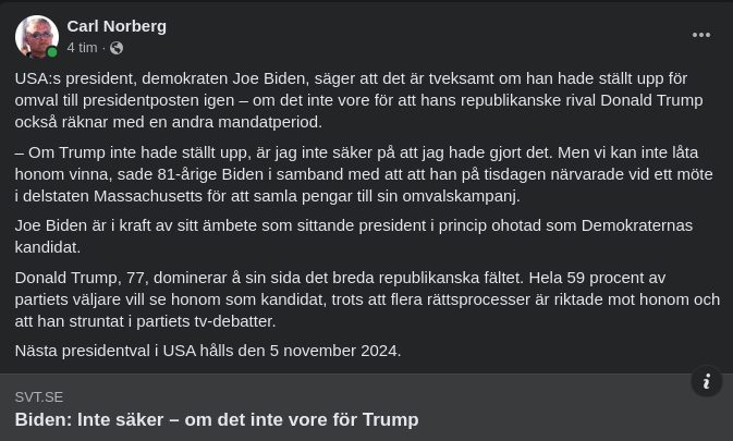 Säker Tack Vare Trump..
