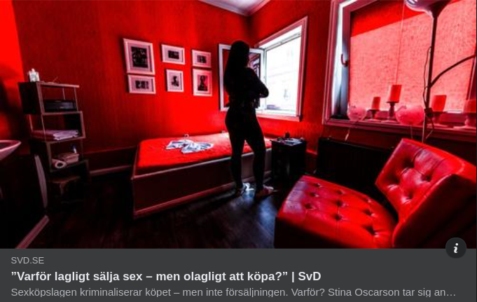 Lagligt Säljande & Kriminellt Köpande