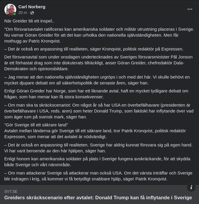 Skräckscenarioinspelande Greider