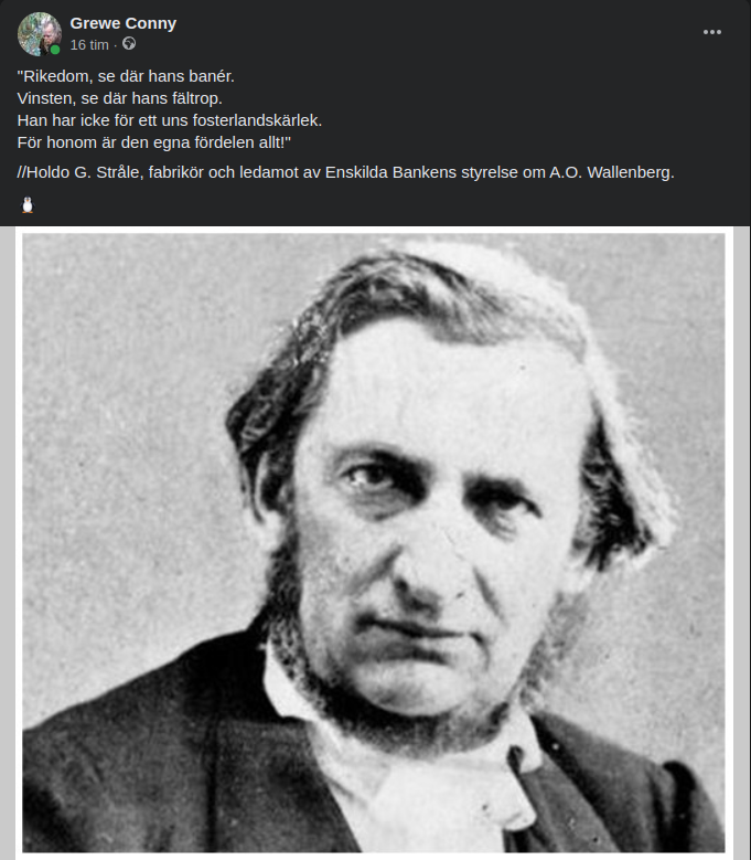 Omdöme Angående A.O. Wallenberg