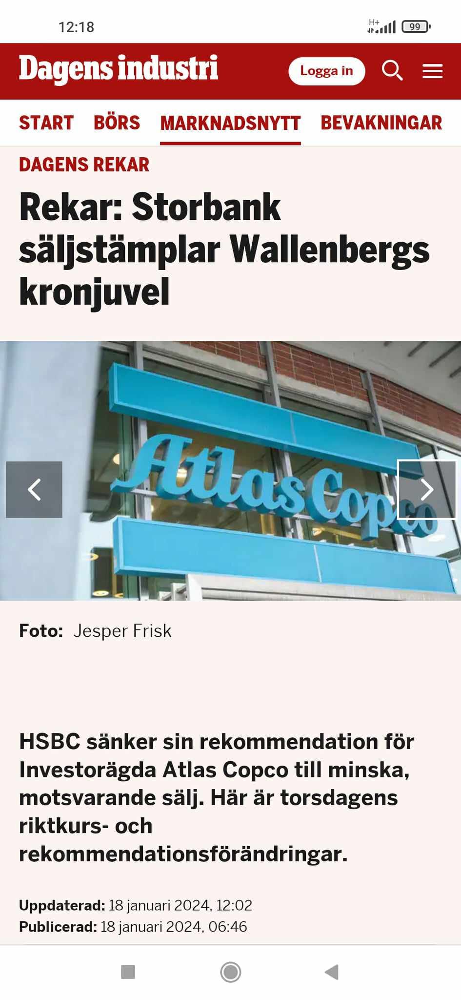 Säljstämplad Kronjuvel