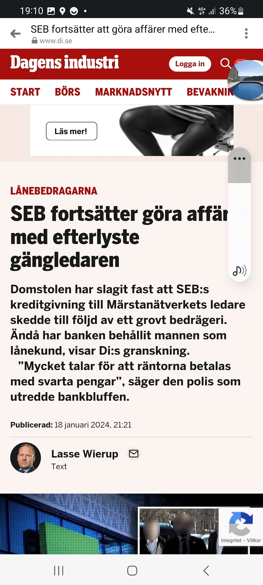 SEB-Affärer Med Efterlyst Gängledare