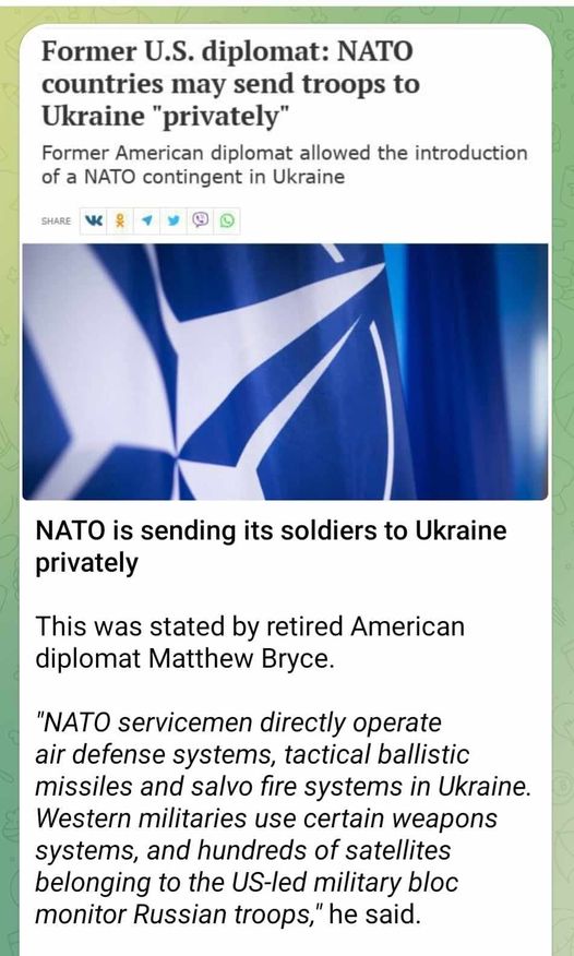 Privatsända Nato-Trupper..