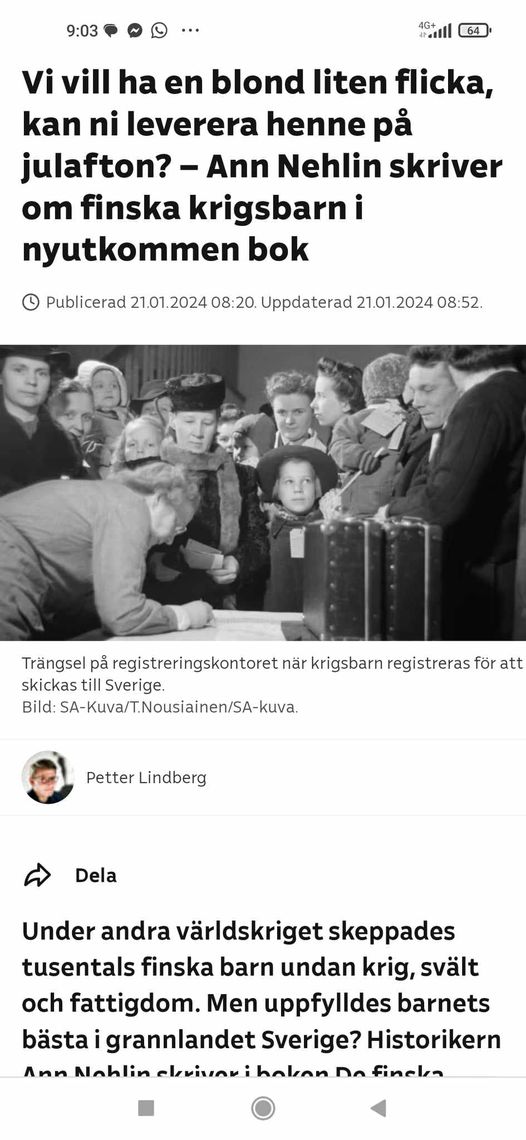 Finska Krigsbarn..