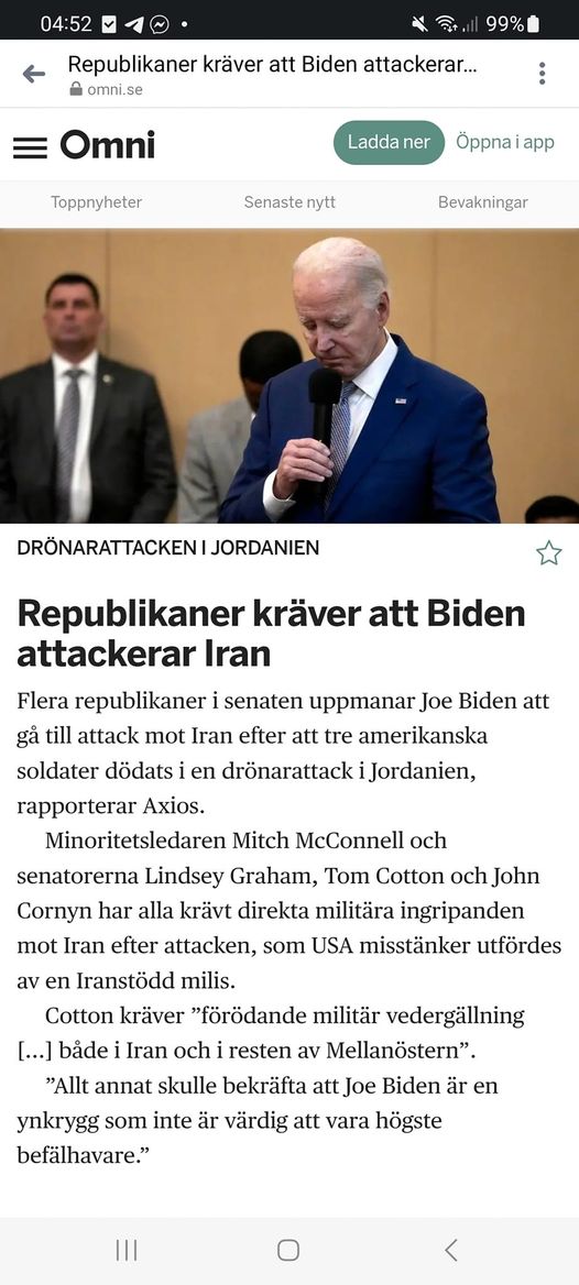 Republikankrav På Iranattack