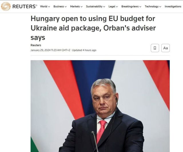 EU, Ungern & Ukrainsk Finansiering