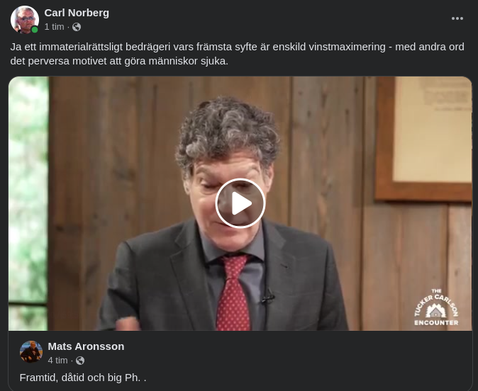 Immaterialrättsligt Bedrägeri Med Perverst Motiv