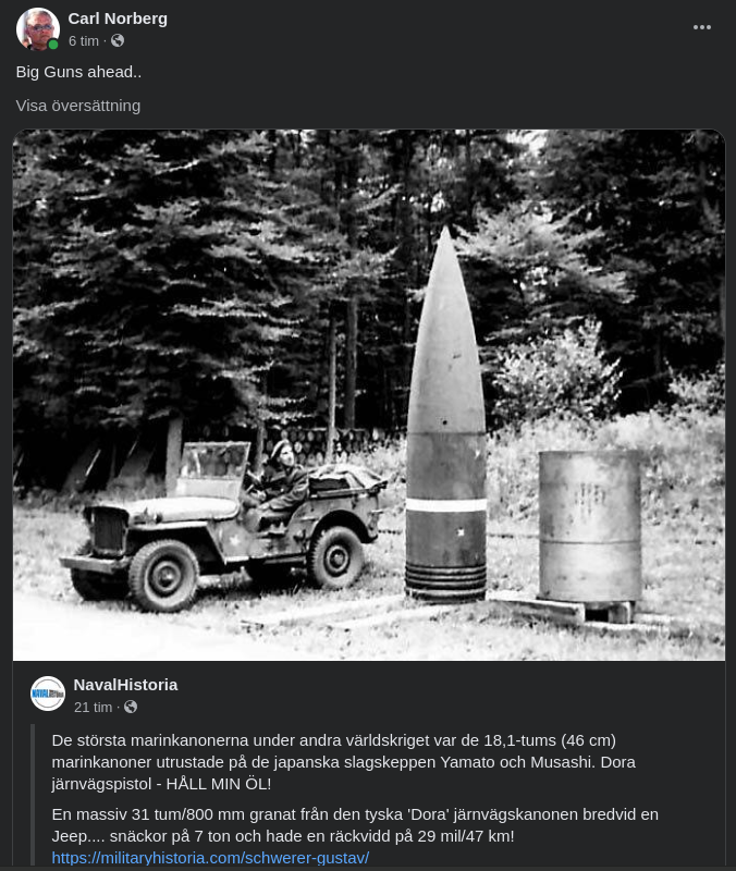 Storkanonsammunition