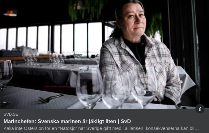 Svenska Marinen Jäkligt Liten..