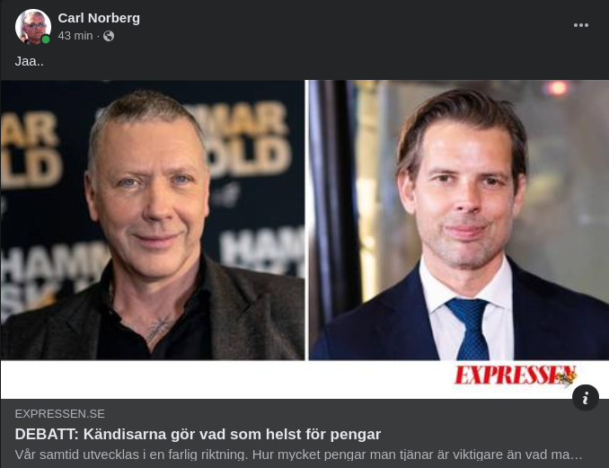 Pengakåta Kändisar