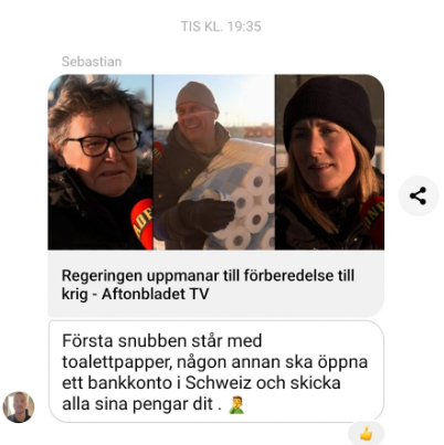 Krigsförberedande Svenskar..