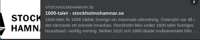 Svensk Historia