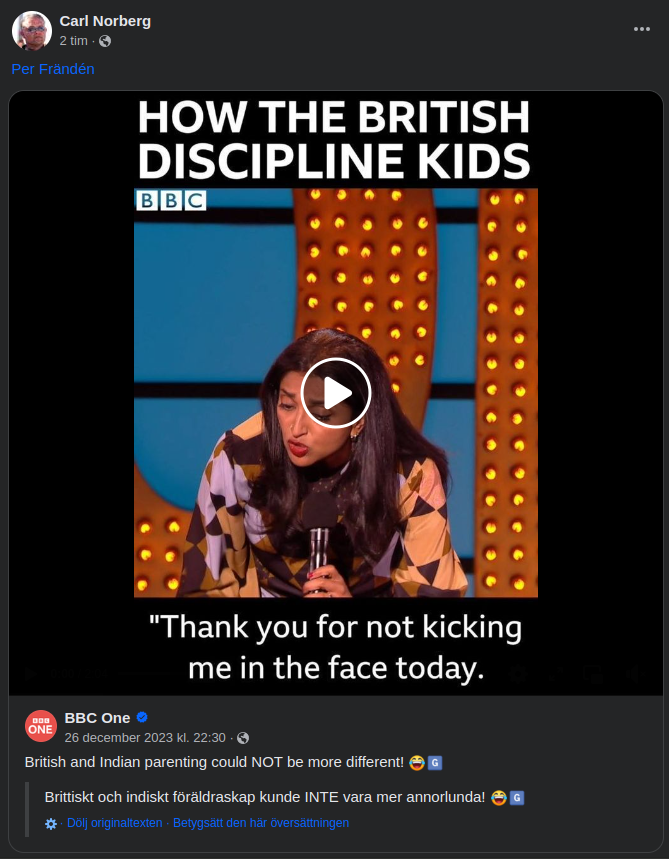 Barnuppfostringsskillnad..