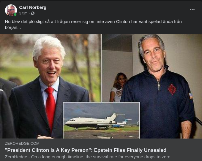 Bill Clinton & Epstein