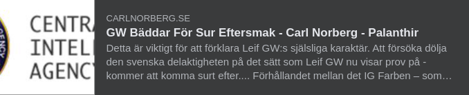 GW Bäddar För Sur Eftersmak