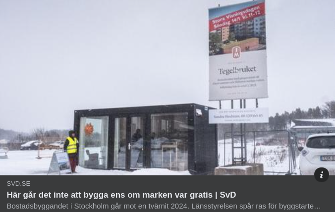 Byggstoppande Skuldmättnad