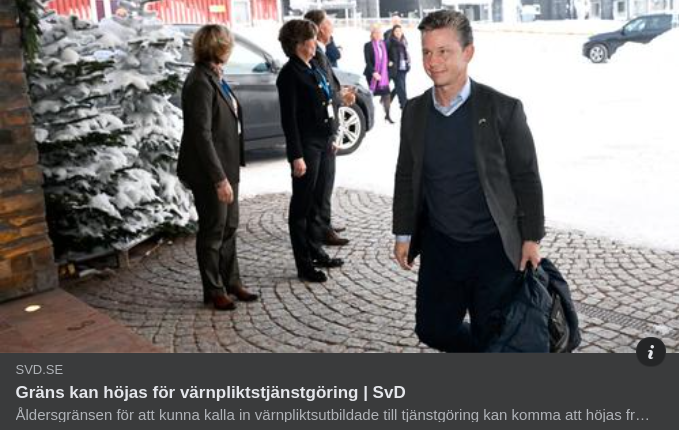 Höjd Åldersgräns För Värnpliktstjänstgöring