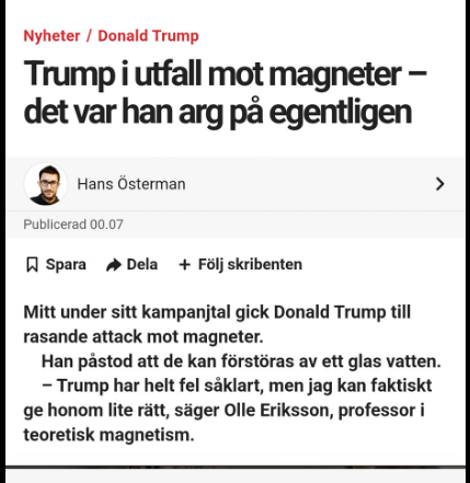 Magnetisk Orange & Dum