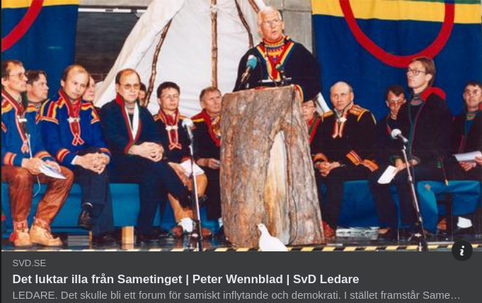 Illaluktande Sameting I SvD