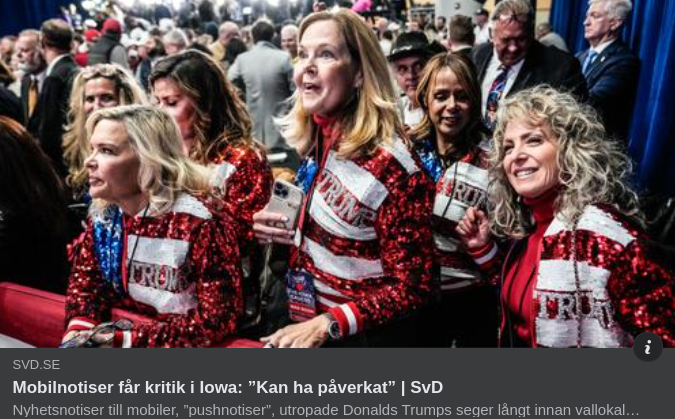 Mobilnotiskritik I Iowa