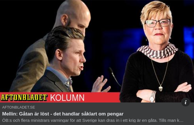 Följ Pengarna Med Aftonslaskets Mellin