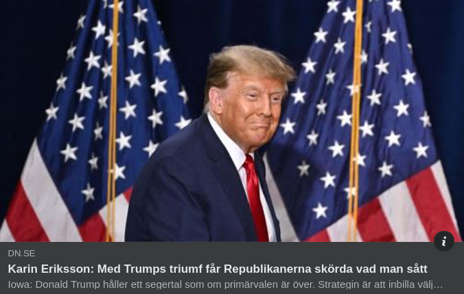 Trump-Triumf I DN