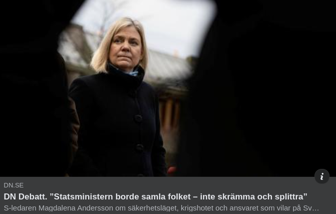 Splittrande Part I Politik